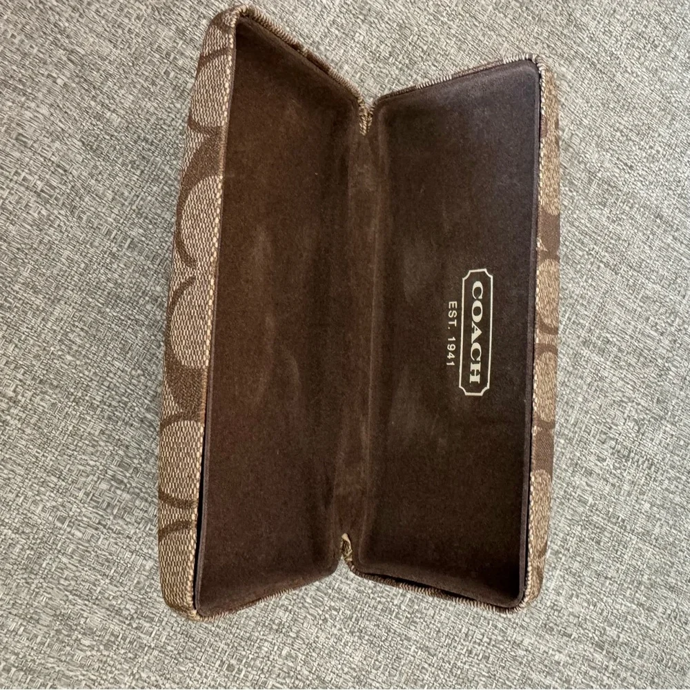 Coach Brown Sunglasses with Case - Picture 5 of 9